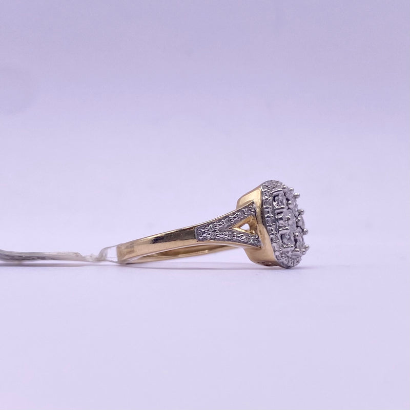 10kt Gold Diamond Women’s Ring of 0.25 ctw