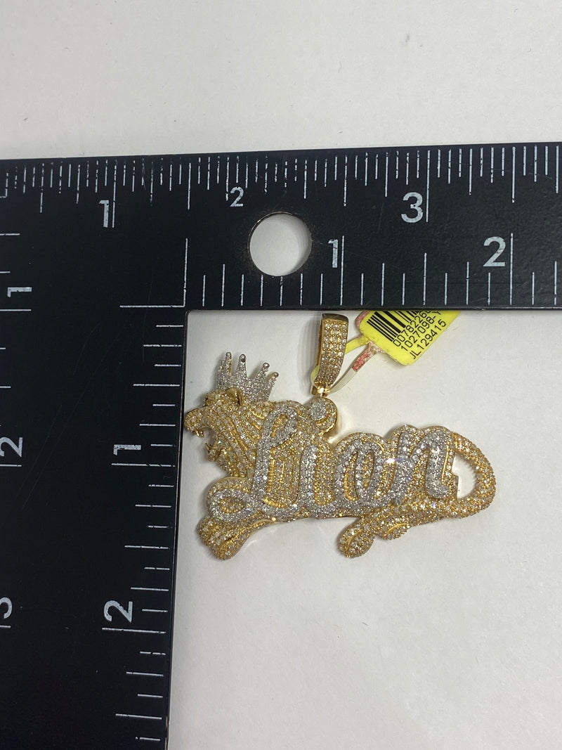 10KT Gold & 2.12cwt Diamond Charm