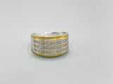 Genuine 10kt Gold Diamond Men’s Ring of 0.48 CTW