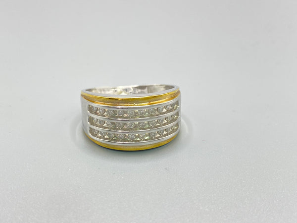 Genuine 10kt Gold Diamond Men’s Ring of 0.48 CTW