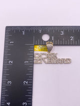 Real 10KT Gold with 1.04CTW Diamond “No Risk Reward” charm