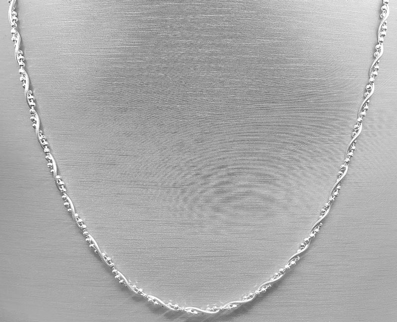 925 Sterling silver Fancy Silver Chain