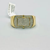 10KT Gold Diamond Men’s Ring of 0.25 CTW