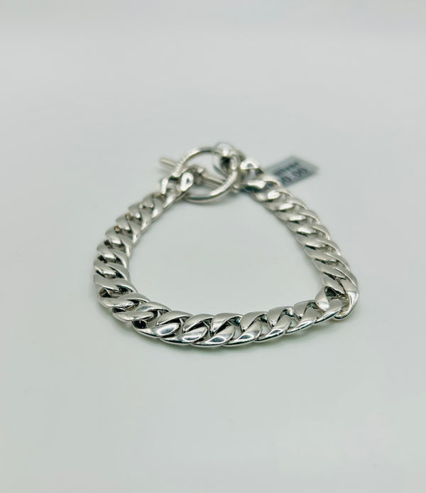 Real 925 Sterling Silver Cuban Bracelet