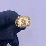 10kt Gold Mens Ring of 4.5 gms