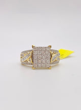 Real 10KT Gold & 0.71CTW Diamond Ladies Ring