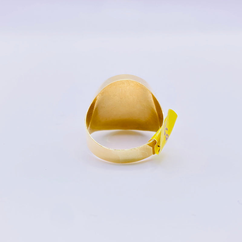 Real 10kt Lion Men’s Gold Ring