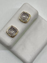 Elegant 10kt Gold & 0.24 CTW Diamond Earrings