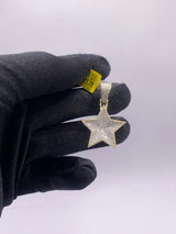 Real 10KT Gold with 0.91 CTW Diamond “Star” charm