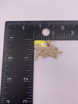 Real 10KT Gold with 0.99 CTW Diamond “King” Charm