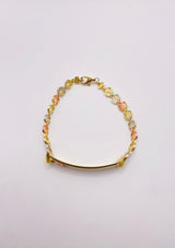 Real 10KT Gold Ladies Bracelet 7.5 inches￼