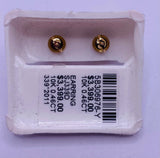 Genuine 10KT Gold  0.32CTW Diamond Earrings