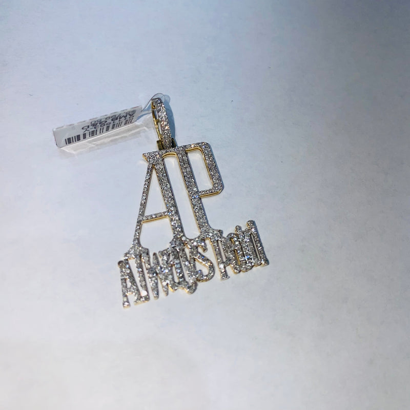 Real 10KT Gold & 1.44CTW Diamond’ “Always paid” Charm