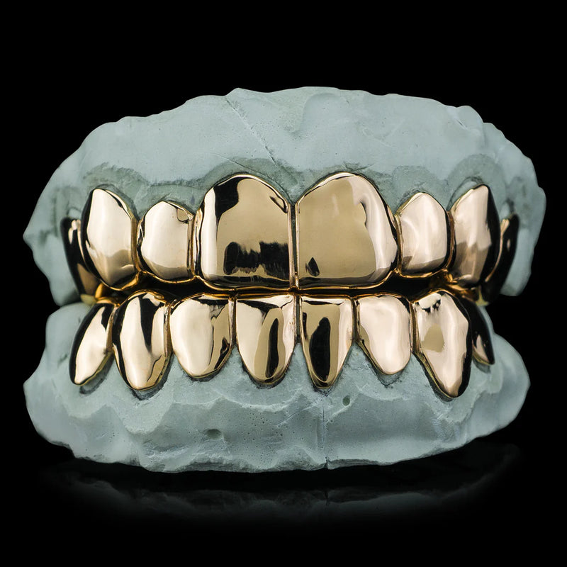 Solid Gold Grillz - Custom Made