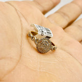 Real 10KT Gold & 0.33CTW Diamond Ladies Ring