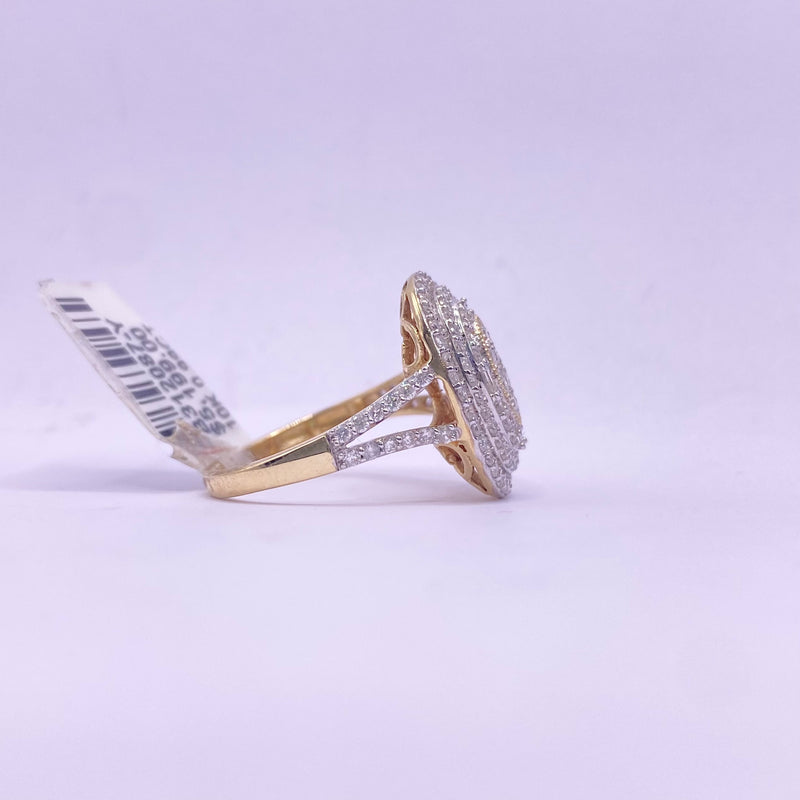 10kt Gold Diamond Women’s Ring of 0.99 ctw