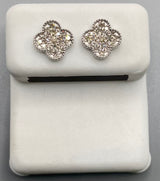 Genuine 10KT Gold 0.23 CTW Diamond Earrings