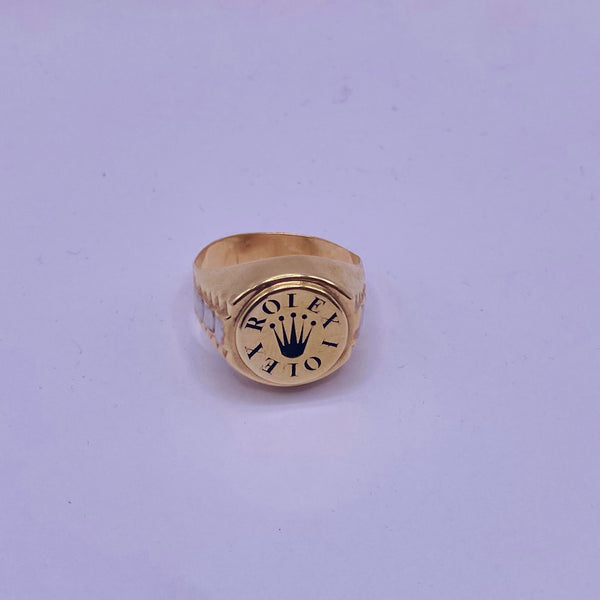 10kt Gold Mens Ring of 6.5 gms