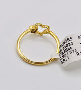 Real 10KT Gold & 0.04CTW Diamond Ladies Ring💍