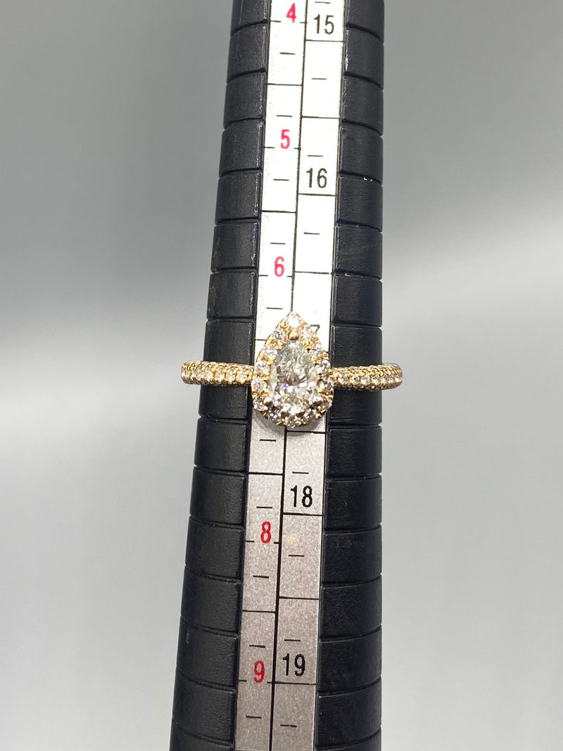 Genuine 14kt Gold Diamond Women’s Ring of 1.10 CTW