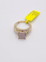 Real 10KT Gold & 0.71CTW Diamond Ladies Ring