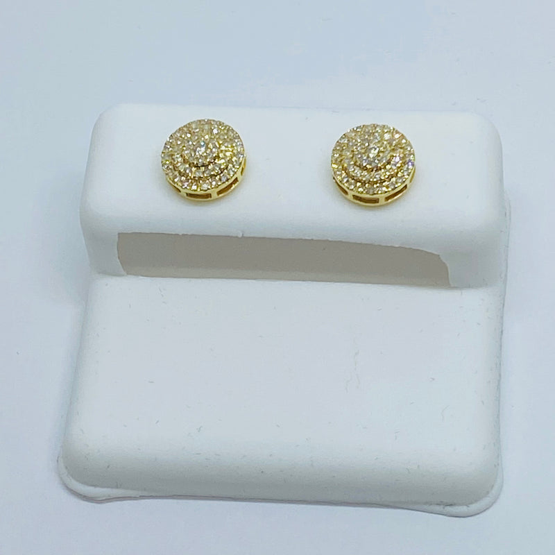 Beautiful 10kt Gold & 0.28 CTW Diamond Earrings