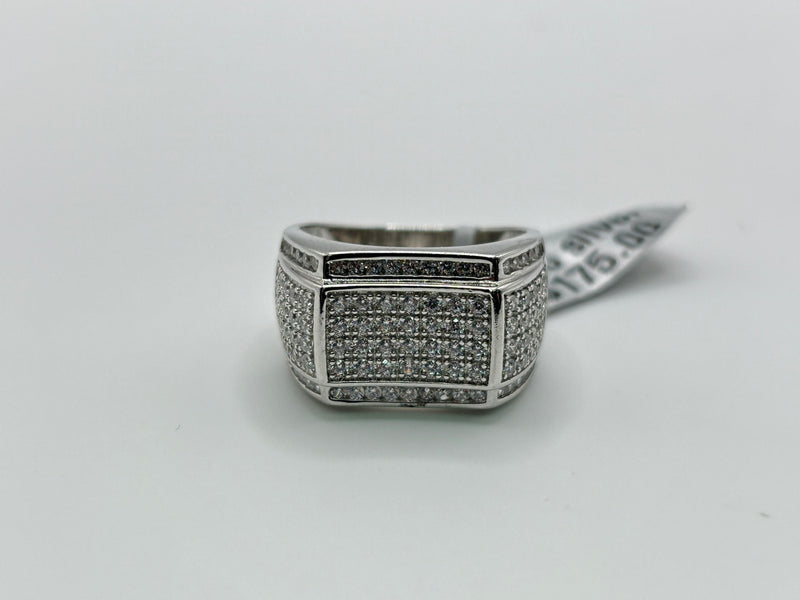 925 Sterling Silver Bossy Men’s Ring