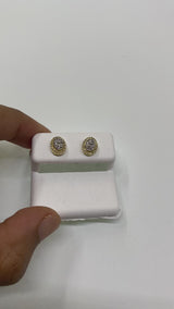 Beautiful 10kt Gold & 0.25 CTW Diamond Earrings