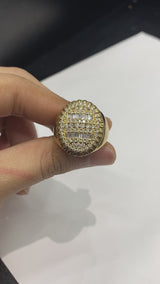 Real 10kt Gold and 1.59CTW Diamonds Men’s Ring