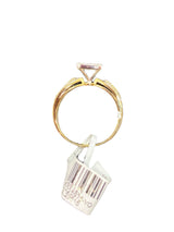 Real 10Kt Gold & 0.15CTW Diamond Ladies Ring