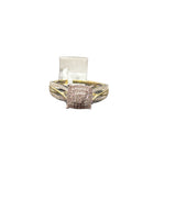 Real 10Kt Gold and 0.27CTW Diamond Ladies Ring