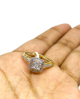 10kt gold diamond women’s ring of 0.10 ctw available on special sale