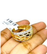 Real 10kt gold & 0.4CTW diamond men’s ring