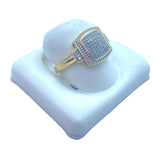 Real 10Kt Gold & 0.15CTW Diamond Ladies Ring