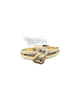 Real 10Kt Gold & 0.15CTW Diamond Ladies Ring