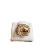 Real 10KT Gold & 0.5CTW Diamond Men’s Ring