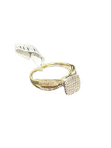 Real 10Kt Gold & 0.15CTW Diamond Ladies Ring