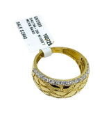 Real 10kt gold & 0.4CTW diamond men’s ring