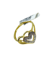 Real 10kt Gold & 0.04CTW Diamond Ladies Ring