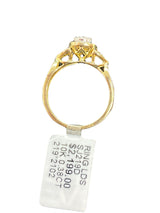 10Kt Real Gold & 0.38CTW Diamond Ladies Ring