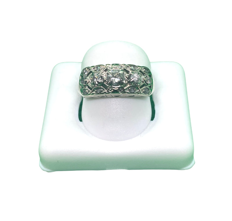 10Kt Real and 1.2CTW Diamond Ladies Ring