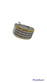 10kt gold diamond ring of 0.48 ctw available on special sale