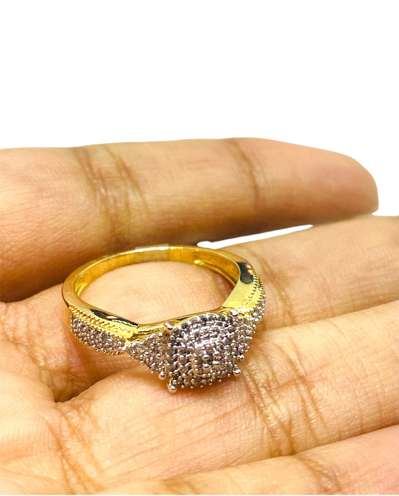 10kt gold diamond women’s ring of 0.25 ctw available on special sale