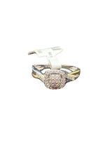 Real 10Kt & 0.5CTW Diamond Ladies Ring