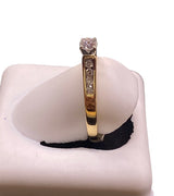 Real 10KT Gold and 0.50CTW Diamond ladies Ring