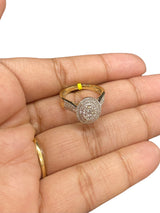 10Kt Real Gold & 0.50CTW Diamond Ladies Ring