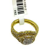 Real 10kt Gold & 1.25CTW Diamond Ladies ring