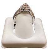 10KT White gold &0.55CTW Diamond ladies ring