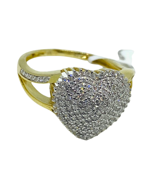 10kt gold diamond women’s ring of 0.50 ctw available on special sale