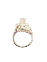 Real 10Kt Gold & 1.2CTW Diamond Ladies Ring